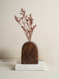 Walnut Vase
