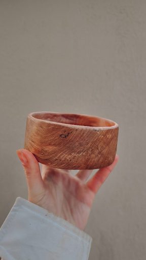 Hand Carved Wood Bowl