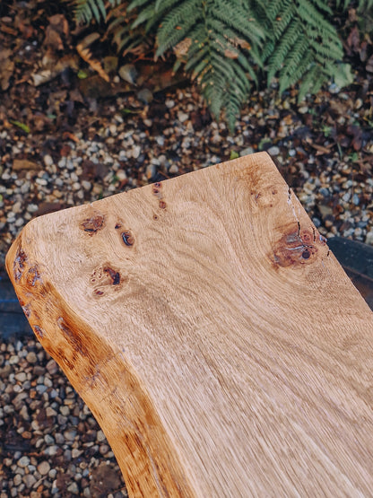 Live Edge Wooden Shelf