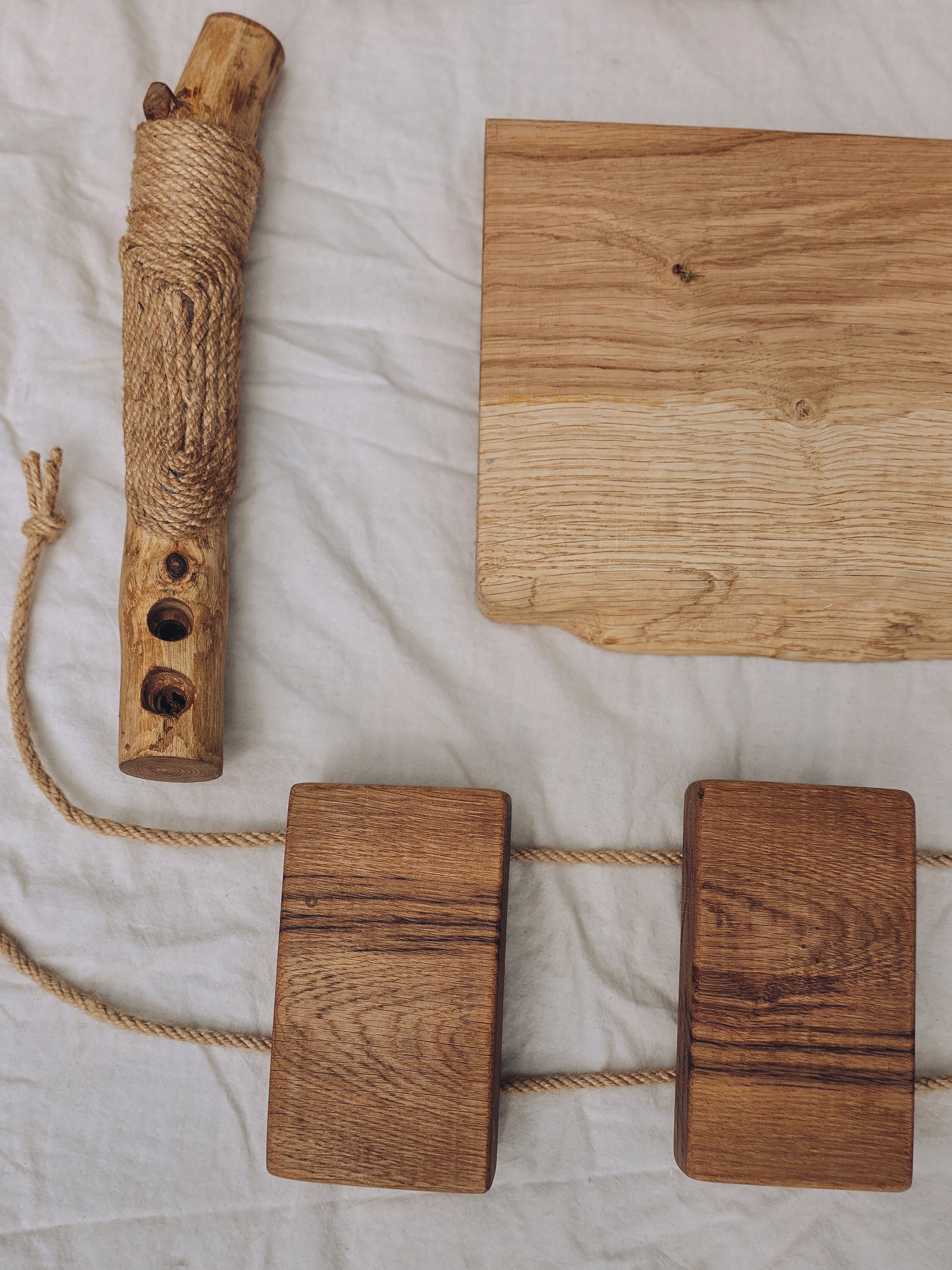 Modular Oak Wall Shelf