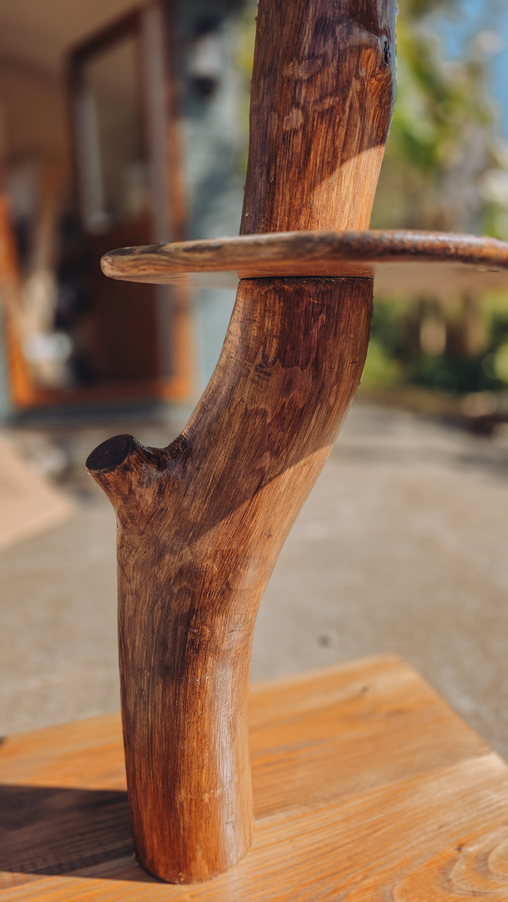 Solid Wood Outdoor Cat Tree