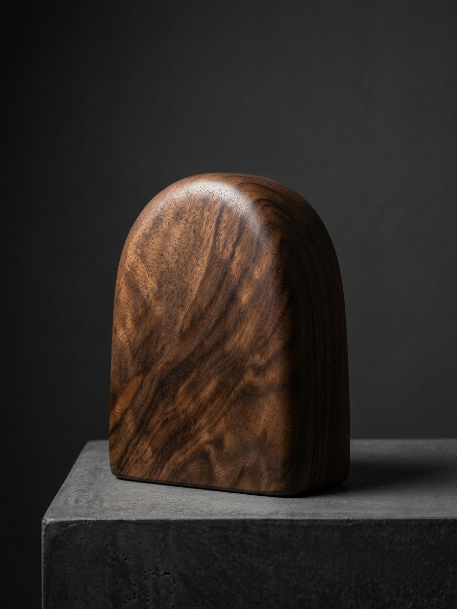 Walnut Vase