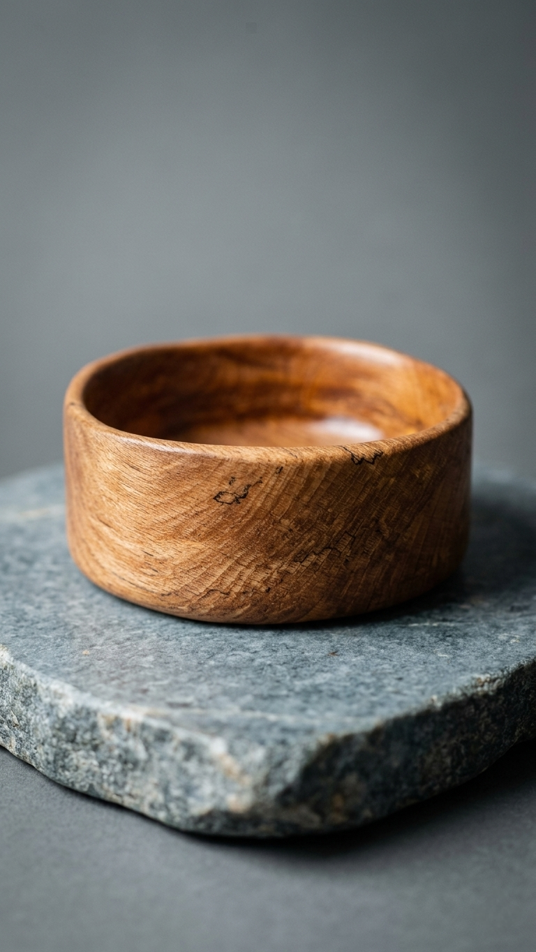 Hand Carved Wood Bowl