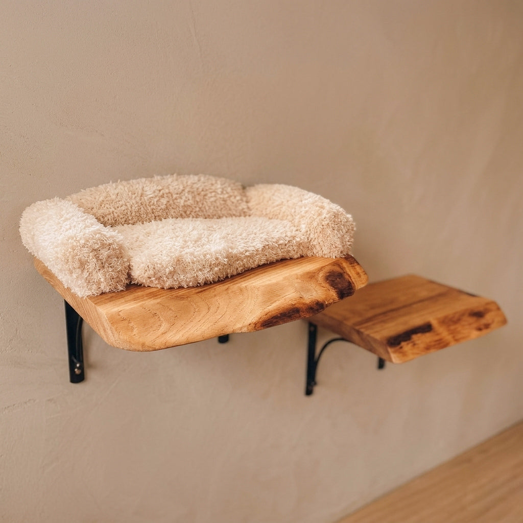 Modular Oak Wall Shelf