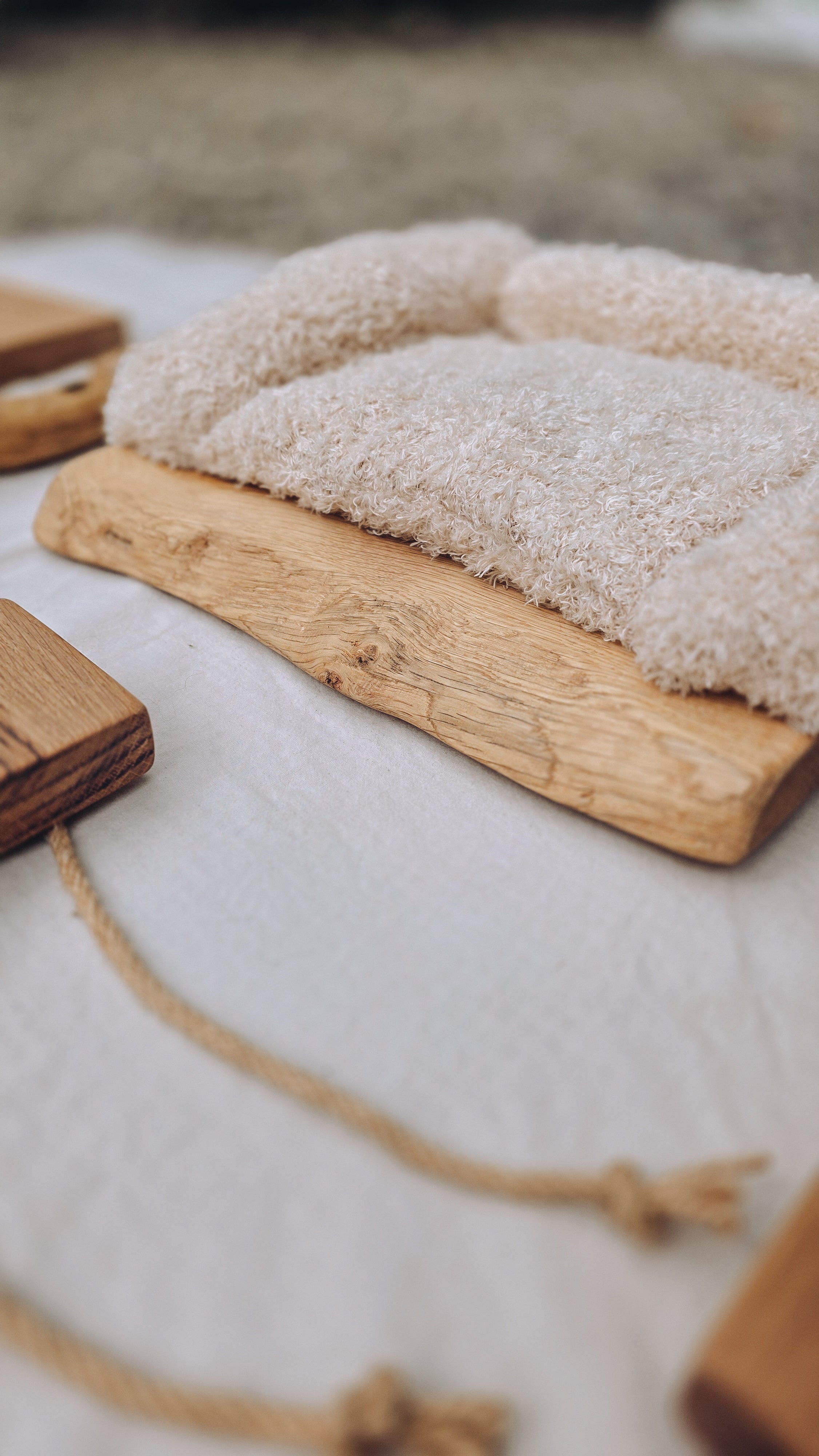 Modular Oak Wall Shelf