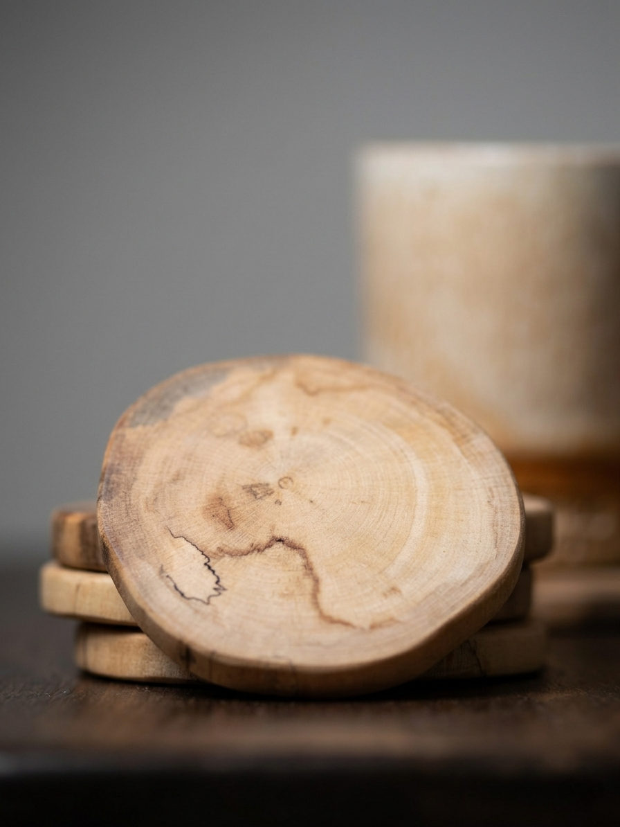 Spalted Sycamore Coasters