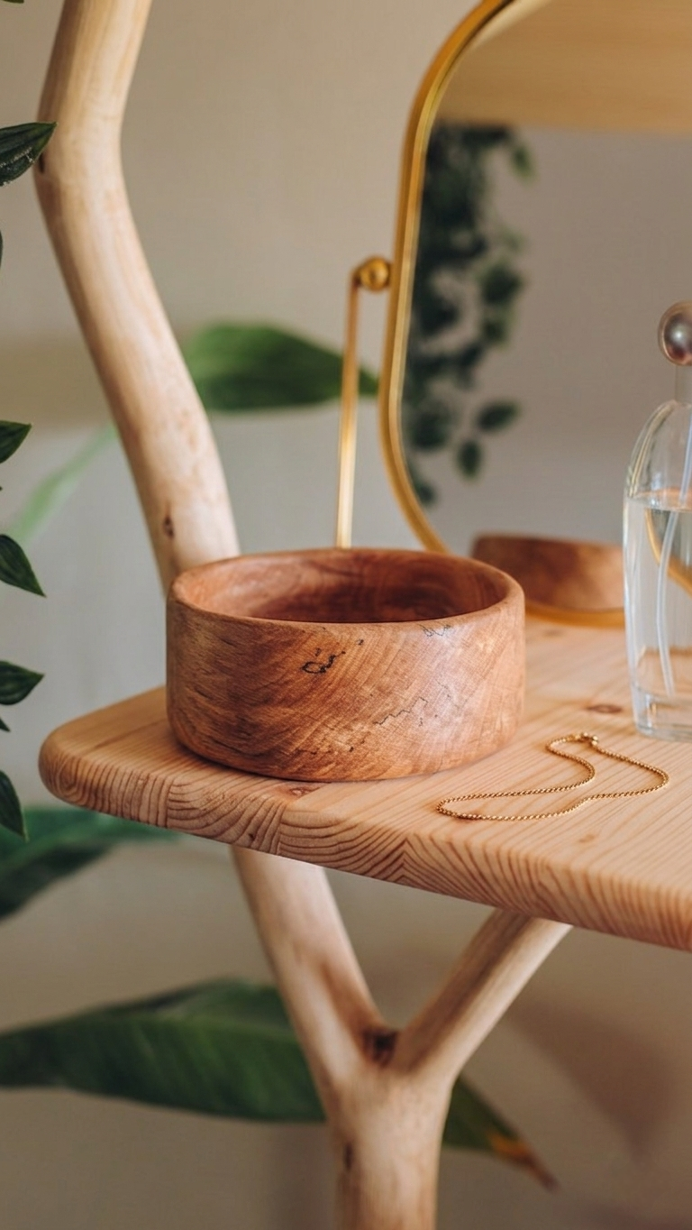 Hand Carved Wood Bowl